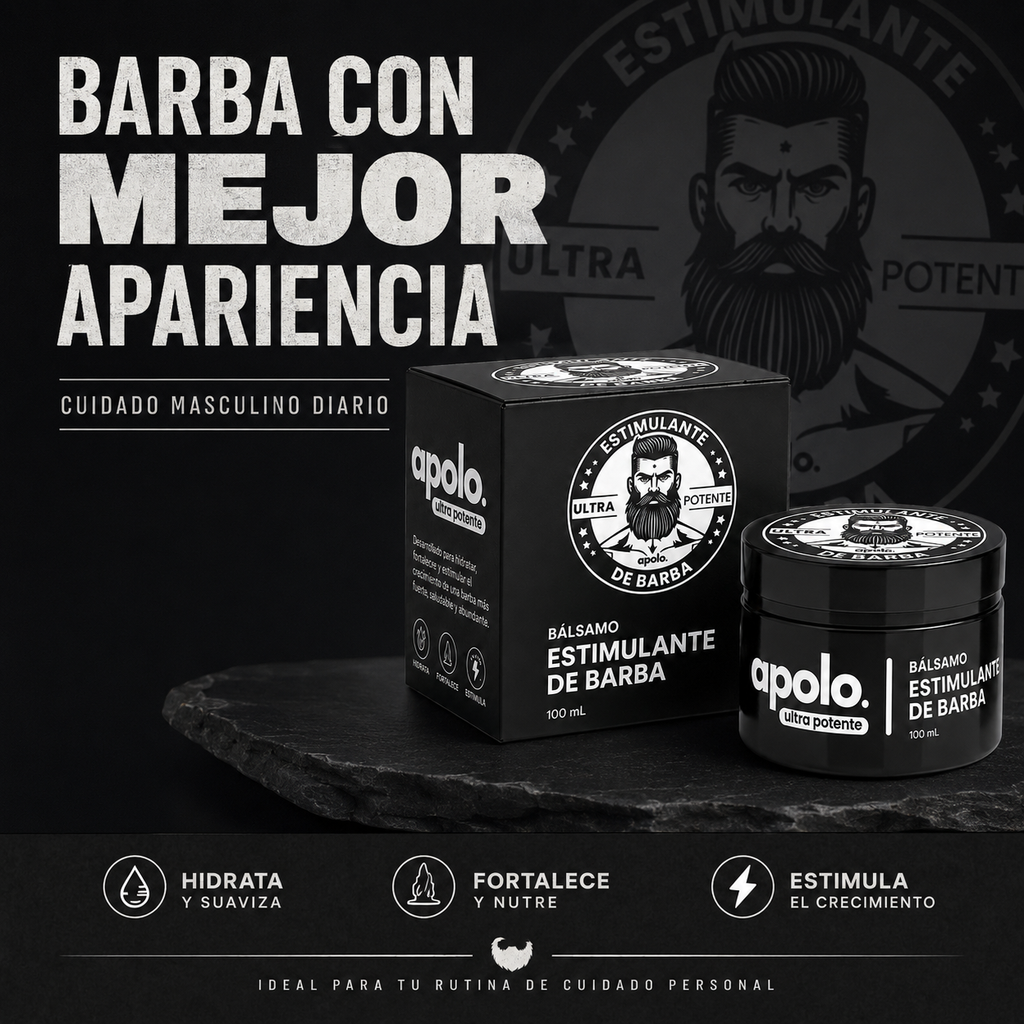 APOLO BALSAMO ESTIMULANTE DE BARBA